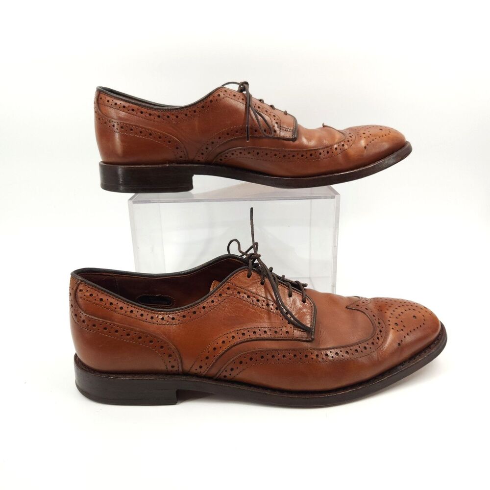 Allen Edmonds Player’s Shoe Men Size 9.5 D Walnut Brown 9752